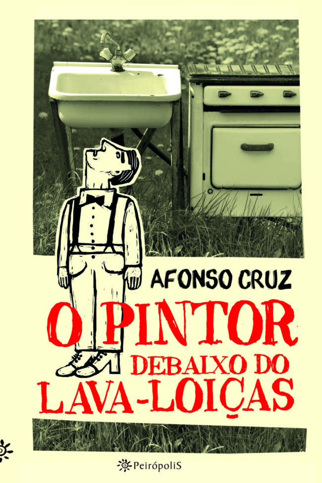 O pintor debaixo do lava-loiças
