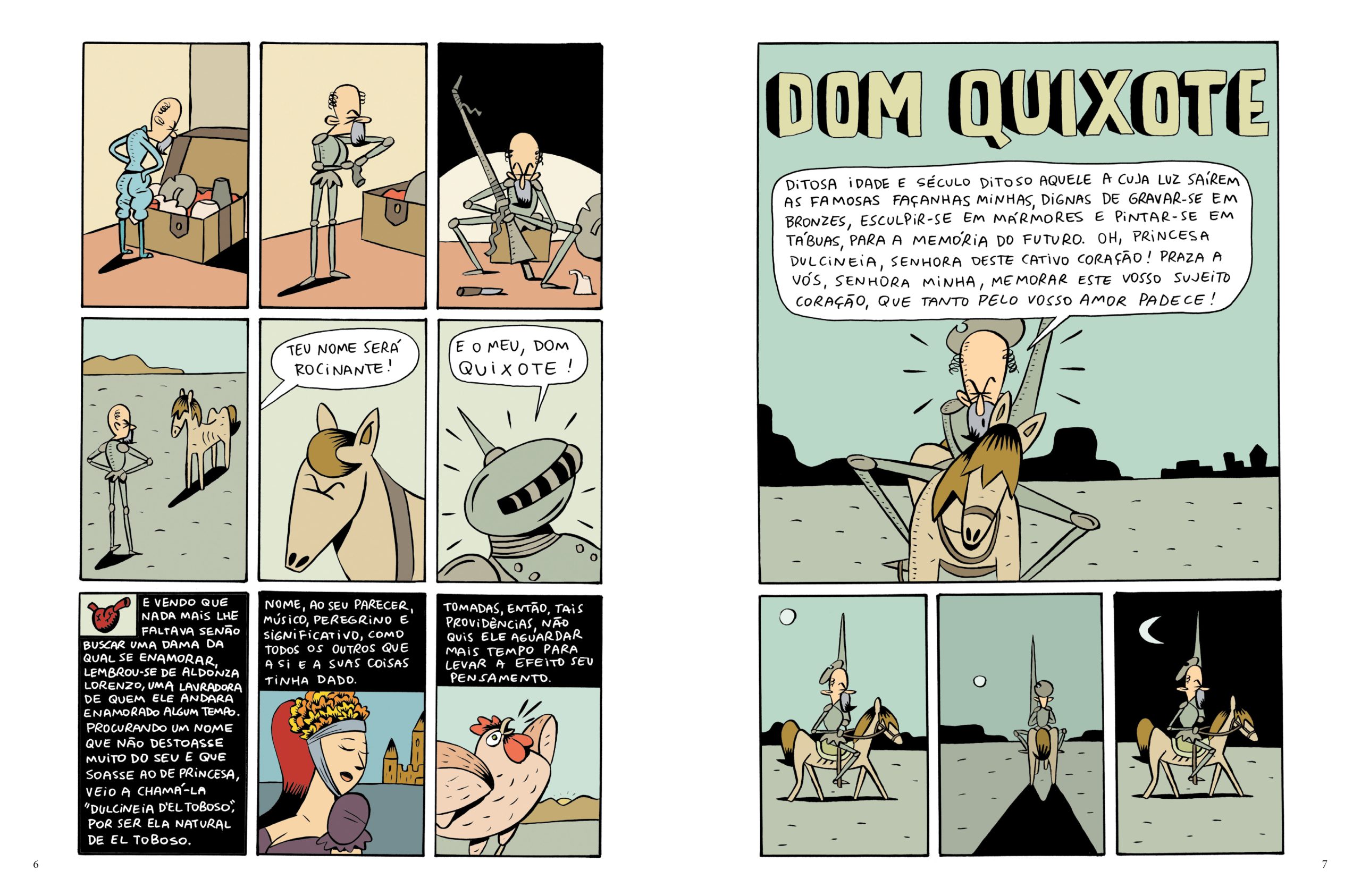 Dom Quixote em quadrinhos - Volume 1 - Imagem 4