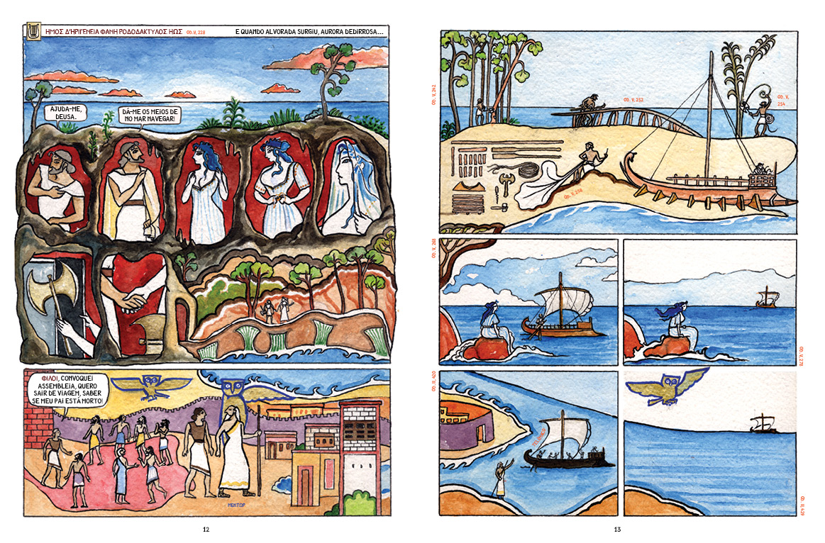 Odisseia em quadrinhos - Imagem 6