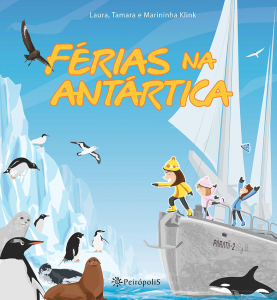 Capa do livro Férias na Antártica