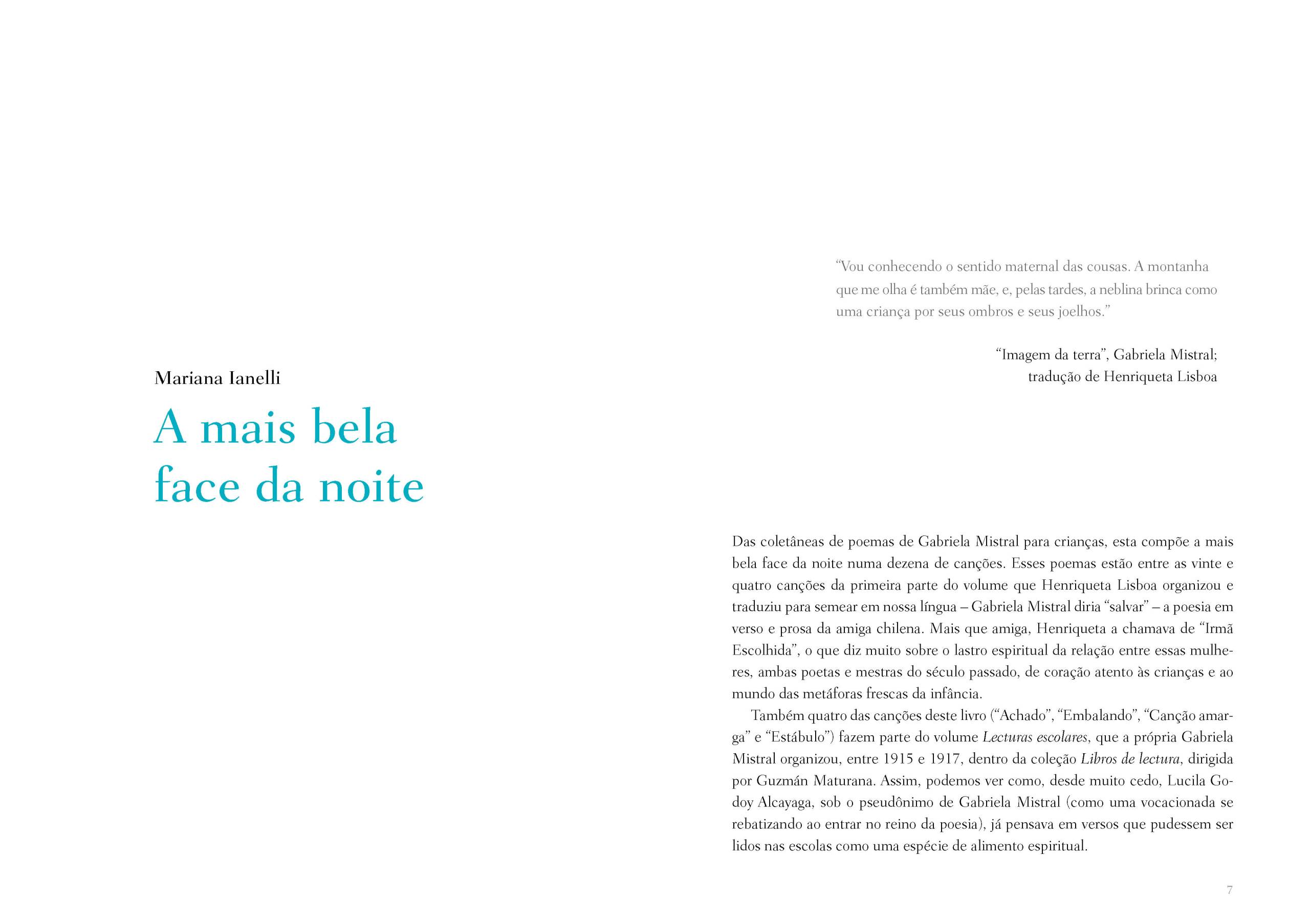 Canções: Gabriela Mistral - Imagem 3