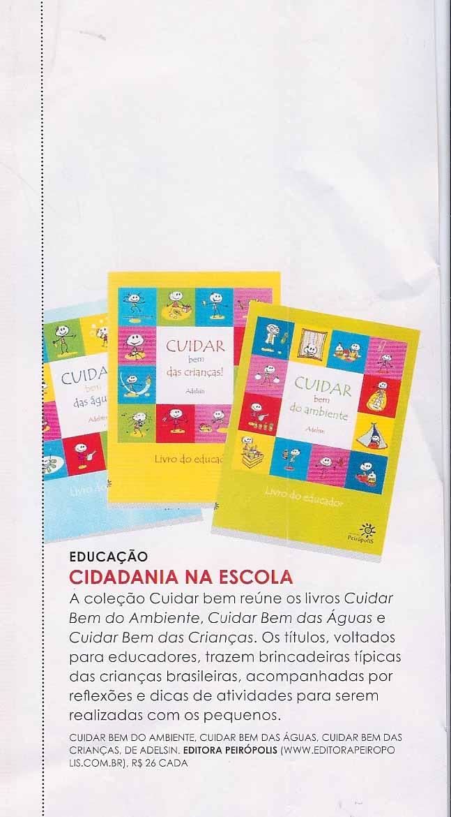 CUIDAR BEM DAS CRIANÇAS – LIVRO DO EDUCADOR - Adelsin: Livro