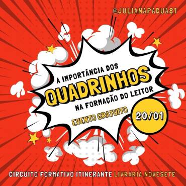 Alex Mir participa de evento sobre quadrinhos e educação em São Paulo